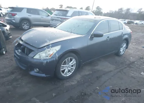 2011 Infiniti G25X z USA, uszkodzony, nr VIN JN1DV6AR3BM450355